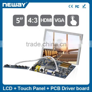 Wholesale top quality SKD pc board touch display monitor