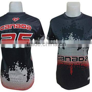 Customized 100 Polyester Sublimation t Shirt Printing