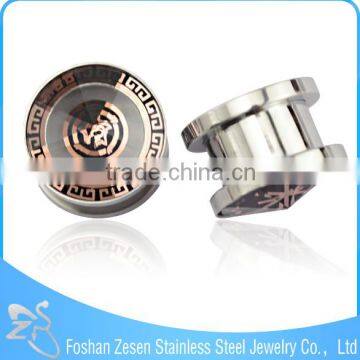 Wholesale Stainless Steel Ear Expand Tunnel Earrings For Men photo-3