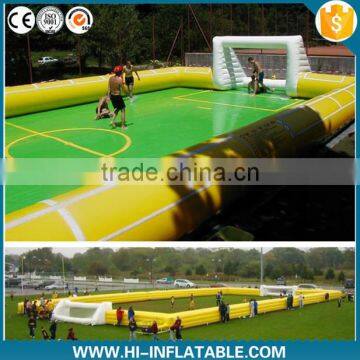 For outdoor camping inflatable soccer /football field game for sale                        
                                                                                Supplier's Choice