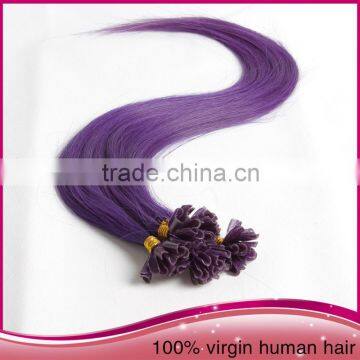Pre-bonded Hair U-tip Hair I-tip Hair Clip In Hair Brazilian Virgin Remy Straight Hair Weaving photo-4