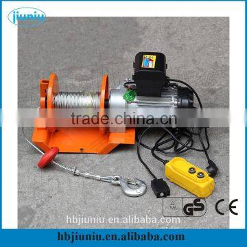 Electric hoist 100kg/ 1.5 ton electric chain hoist 110v