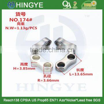 Metal Cord End Two Hole Cord End Cord End Clothing photo-2