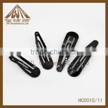 Black High-quality bobby pin Made of Metal