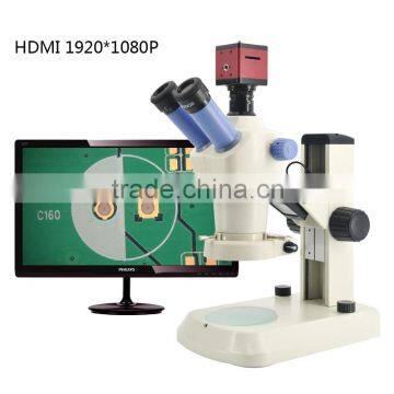 ZX-405M(200HD) High Quality Trinocular Stereo Microscope