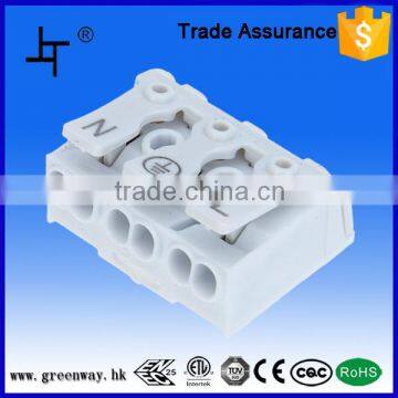 863 Series 16A 400V Pushwire Terminal Connector For LED light