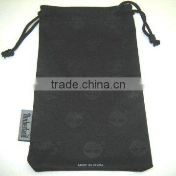 3001- Microfiber pouch, available with the metal press, customized logo