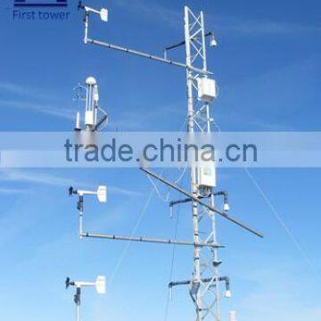 Guyed Mast wind measurement tower