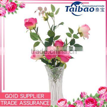 8 heads natural feel artificial rose flowers artificial flower decoration wholesale