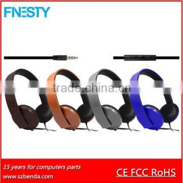 2015 New Arrival High Quality Custom Fashion Stereo Headphone