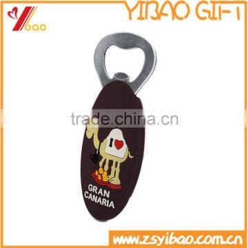 Cartoon Design Rubber Beer Opener, Custom PVC/Metal Bottle Beer Opener photo-4