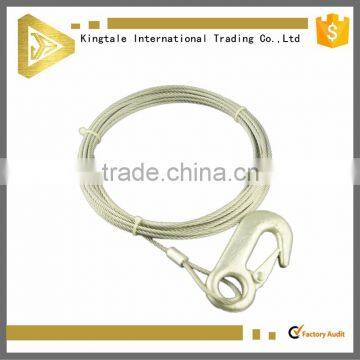 Crane Lifting US Type Alloy Forged Eye Hook With Latch photo-2