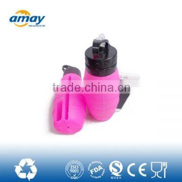 2016 cheap silicone foldable water bottle,silicone foldable water bottle,silicone foldable water bottle