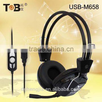 China market of electronic classic computer cheap usb headset for computer/dubai computer laptop USB-M658