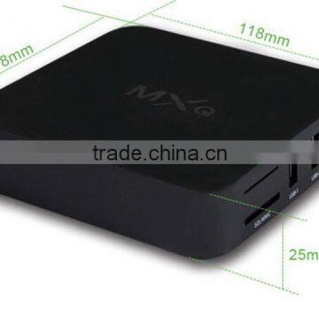 1G/8G Amlogic S805 Quad Core KODI MXQ TV Box Android 4.4 H.265 WiFi LAN Miracast Airplay