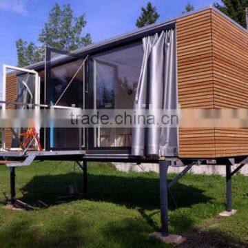 wooden hut wooden fence container apartment