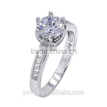 2016 Fashion Jewelry Type 925 Sterling Silver Wedding Rings Jewelry From India photo-2