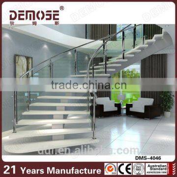 Monumental Staircase Stainless Steel Staircase Stair Modular Kit