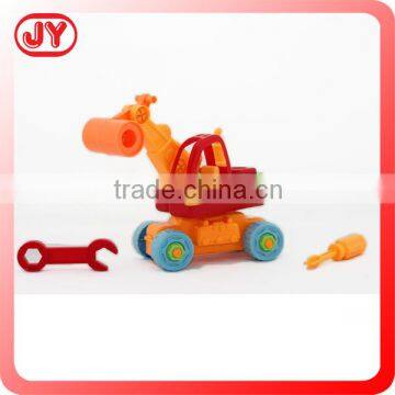 DIY dismounting plastic toys truck with EN71