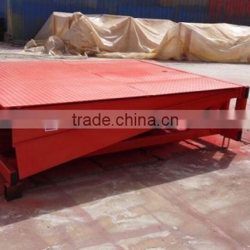 8000kg load box truck dock leveler portable ramp