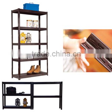 Multi-layer Blotlless Storage Rivet Garage shelf