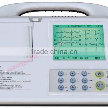 6 channel ECG MACHINE