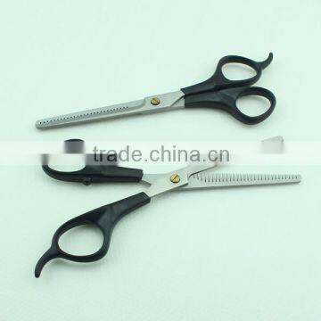 Professional Hair Cut Salon Stainless Steel Single Teeth Blade Barber Scissors