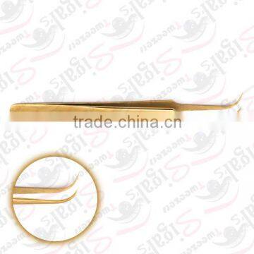 Promotional Item, Stainless Steel Slant Tip Eyelash Tweezers photo-4