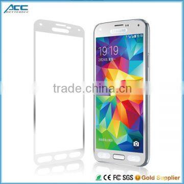 Low Price 9H Hardness 2.5D Round Edge Color Tempered Glass Screen Protector for Samsung S4 S5 photo-6