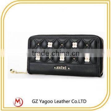 Latest Fashion Design Lozenge Cross Body Metal Long Chain Wallet photo-2