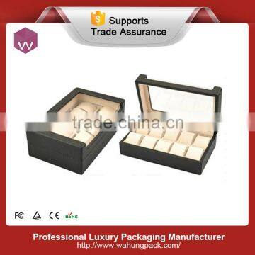 Unique 10 Pillows PU Watch Box With Embossing photo-2