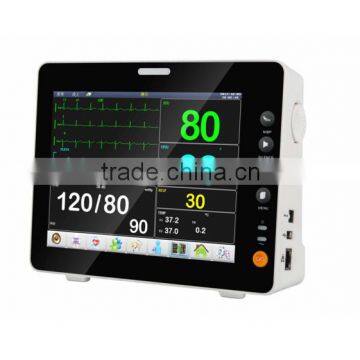 8 Inch Multi-Parameter Portable Patient Monitor with Separated Parameters Board