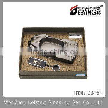 car ashtray with key chain lighter in box