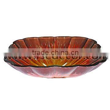 Flaming Glass wash basin