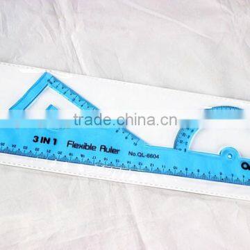 2015 Hot Factory OEM High Quality PVC Ruler School Stationery photo-3