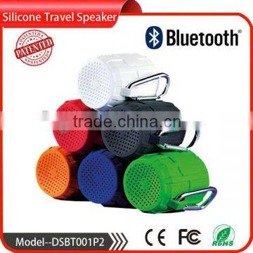 Portable Wireless Music Mini Bluetooth Speaker with Metal Keychain for laptops,Accept OEM/ODM