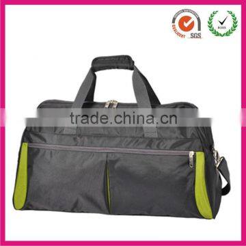 Lightweight durable 600D nylon men travel duffel bag for fitness