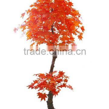 Artificial red maple tree bonsai