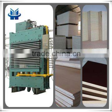 hot press in machinery hydraulic press wood veneer hot press