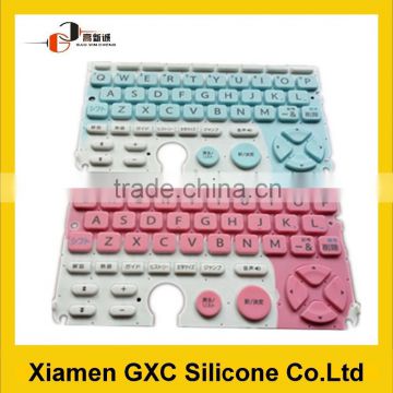 Customized Korean silicone computer keyboard