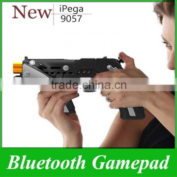 New Arrival iPega PG-9057 Wireless Bluetooth Shooting Game Gun Remote Controller PS4 Gamepad Joystick For Mobilephone Tablet PC