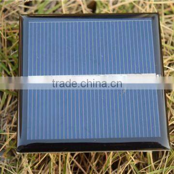 Mini size epoxy resin solar panel for use of educational kits