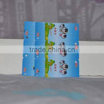 Top grade designer non standard pvc card