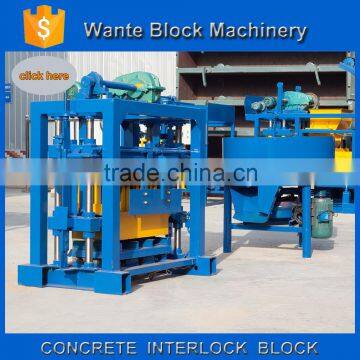 2016 China Factory Price QT40-2 Semi Automatic Concrete Hollow Block Making Machine photo-2