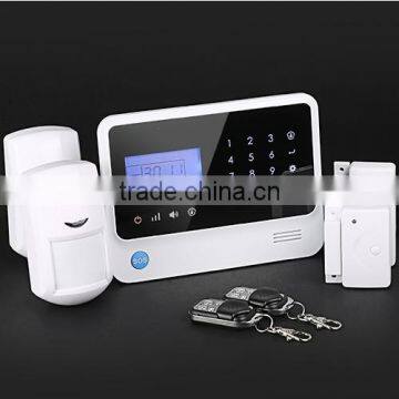 Perfect quality control wireless home intruder security alarm system with good after-sale training and support