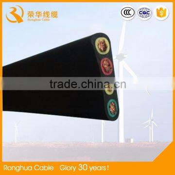 Ronghua Cable UL Standrad SOOW 600V 4 Core Flat Submersible Pump Cable photo-2