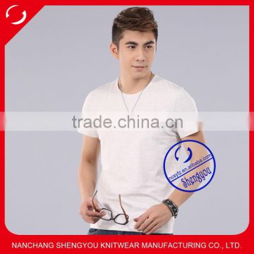 Custom 2015 cheap mens blank t shirt wholesale china