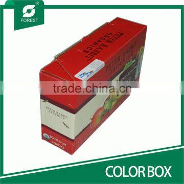 CUSTOMIZED PRINT PAPER COLOR BOXES FOR FRUITS WHOLESALE photo-3