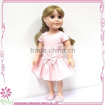 High Quality Handmade 18 Inch Cloth Dolls Plastic Dolls