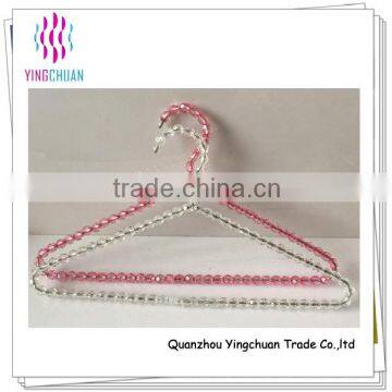 Fashion transparent plastic clothes acrylic hanger